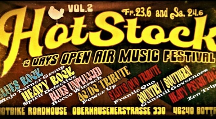 „Hotstock Festival“ in Bottrop am 23./24. Juni 2023 wirft seine Schatten voraus