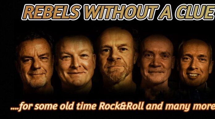 Niederländische Rockband „Rebels without a clue“ auf dem Rockplatz in Elsig