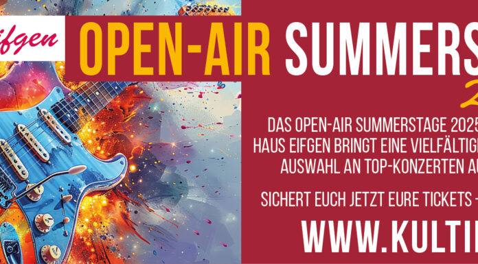 SUMMERSTAGE 2025 im Haus Eifgen wartet mit großartigen Open-Air-Wochen auf