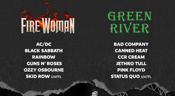 GREEN RIVER und FIRE WOMAN eröffnen LAGO BEACH Live-Konzert-Serie 2026!