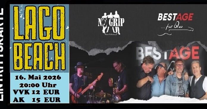 NO GRIP & BEST AGE rüsten sich für die Rockshow des Jahres!