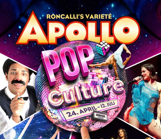 Apollo Varieté bringt mit „POP CULTURE“ ein multimediales Feuerwerk der Sinne!