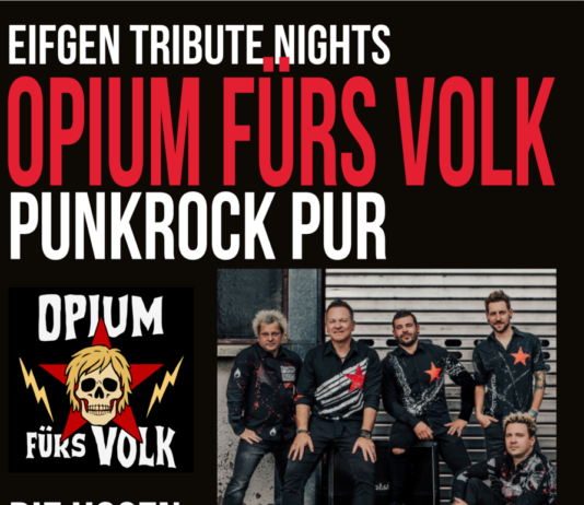 Laut, roh und kompromisslos: OPIUM FÜRS VOLK reißt das Haus Eifgen ab!